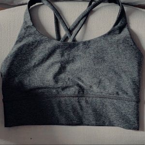 Lululemon Energy longline bra | Grey | 6